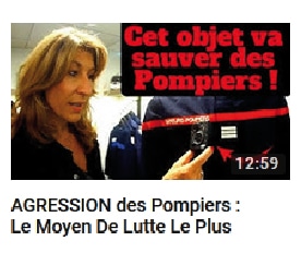 Vignette de la vidéo du Youtubeur Vincent Firelife sur la caméra d'intervention.